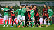 Zwischen Werder und der Eintracht war es fast ausnahmslos hitzig
