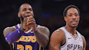 LeBron James and DeMar DeRozan