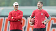 San Francisco 49ers GM John Lynch and head coach Kyle Shanahan