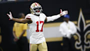 Veteran WR Emmanuel Sanders signed with the Saints in free agency 