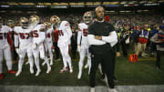 San Francisco 49ers DC Robert Saleh is not leaving the team this offseason.