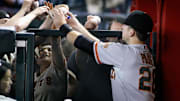 Buster Posey es el receptor de los Gigantes en la MLB