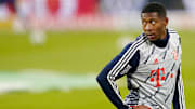 David Alaba à l'échauffement avant d'affronter Schalke 04