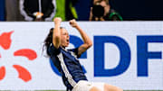 Florencia Bonsegundo, en el Mundial de Francia 2019