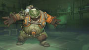 Toxic Roadhog Overwatch Anniversary skin revealed during the seasonal event.