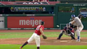 Hunter Dozier helped the Royals gain a ninth inning lead over the Indians, thanks to his grand slam.
