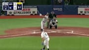 Aaron Hicks' pinch-hit home run ties things up between the Yankees and Rays on Friday.