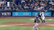 Aaron Judge hit a two-run shot to give the Yankees a late 4-3 lead over the Rays.