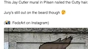 A hilarious Jay Cutler mural in Chicago is perfect.