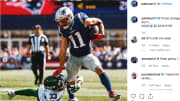 Jamal Adams claps back at Julian Edelman over his Instagram post trolling Jets.