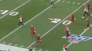 The Browns got on the board on Sunday with a Denzel Ward pick-six of Andy Dalton. 