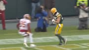 Aaron Rodgers hit tight end Robert Tonyan for a touchdown to extend the Packers' lead. 