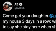 Antonio Brown is losing his mind on Twitter after filming a police encounter Saturday on Instagram.