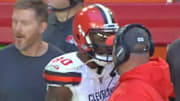 Cleveland Browns WR Jarvis Landry gets in standoff with Freddie Kitchens