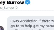 Joe Burrow Twitter DM. 