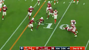 Odell Beckham Jr. got destroyed on this play against the Cardinals. Why, OBJ?!
