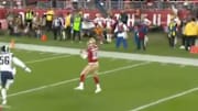Jimmy Garoppolo throws touchdown pass to George Kittle
