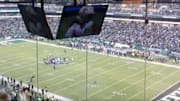 Cowboys QB Dak Prescott screaming "defer"