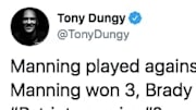 Tony Dungy owned a Patriots fan trying to talk bad about Peyton Manning.