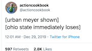 Ohio State lost to Clemson in controversial fashion and Twitter loved it
