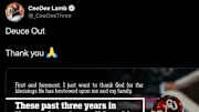 Oklahoma Sooners star wide receiver CeeDee Lamb announces the end of his college football career