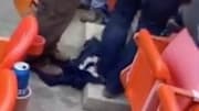 Chiefs fans dirty Tom Brady jersey at Arrowhead Stadium