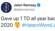 Los Angeles Rams CB Jalen Ramsey has lofty expectations for himself in 2020