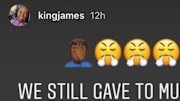 LeBron James defended the Lakers-Pelicans Anthony Davis trade on Instagram after AD's big night