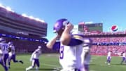 Levi's Stadium crowd noise got to Minnesota Vikings QB Kirk Cousins before first drive