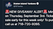 The newest promotion from the Yankees Single-A affiliate is one you have to see to believe. 