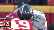 The Titans got screwed out of a helmet to helmet penalty on Chiefs safety Daniel Sorensen.