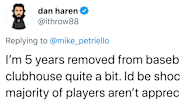 Dan Haren supports Mike Fiers