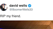 David Wells shares a picture of Don Larsen's memorial service