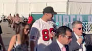 Aaron Judge of the New York Yankees/San Francisco 49ers