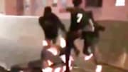 These four students beat up their coach