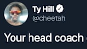 Tyreek Hill tweets out funny response to video of Andy Reid's one-handed catch.