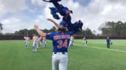 Noah Syndergaard at New York Mets Spring Training in Port St. Lucie, Florida