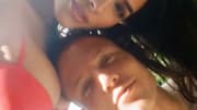 Olivia Culpo and Christian McCaffrey