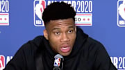 Giannis made it clear that he saw James Harden as the weak point defensively for Team LeBron