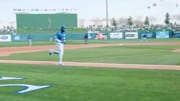 Kansas City Royals slugger Jorge Soler launched a home run in spring training. 