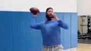 Ben Roethlisberger is throwing once again