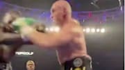 Tyson Fury's punch against Deontay Wilder