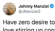 Johnny Manziel clarified his lack of interest in joining the XFL.