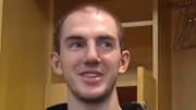 Alex Caruso hilariously describes how much it hurts to take a chest bump from LeBron James.