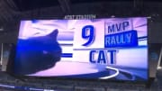Cowboys actually named the black cat at MetLife Stadium as a starter for Sundays' game vs. Vikings.