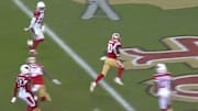 Jeff Wilson's late touchdown gives 49ers go-ahead lead over Cardinals on Sunday.