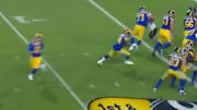Malcolm Brown's red zone touchdown gives Rams late 17-7 lead over Bears on Sunday.