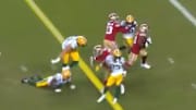 Raheem Mostert's 15-yard score extends 49ers lead over Packers to 37-8 on Sunday.