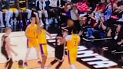 Commentators bash Jared Dudley's defense during Sunday's Lakers-Hawks game.