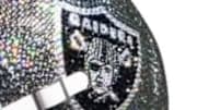 Oakland Raiders Crystal Helmet